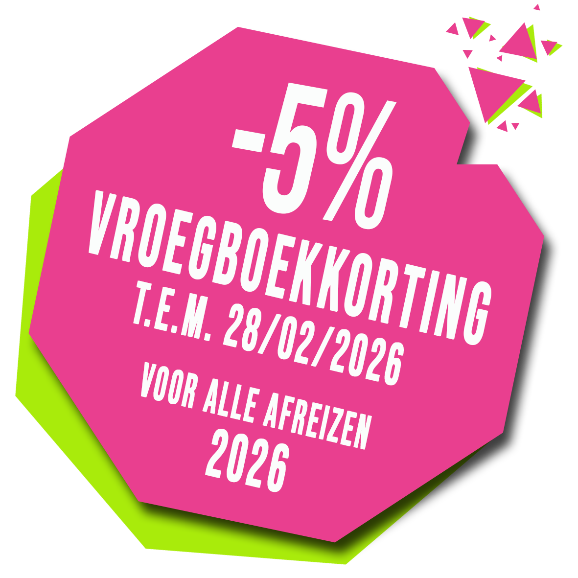 -5% VBK t.e.m. 28/02/'26