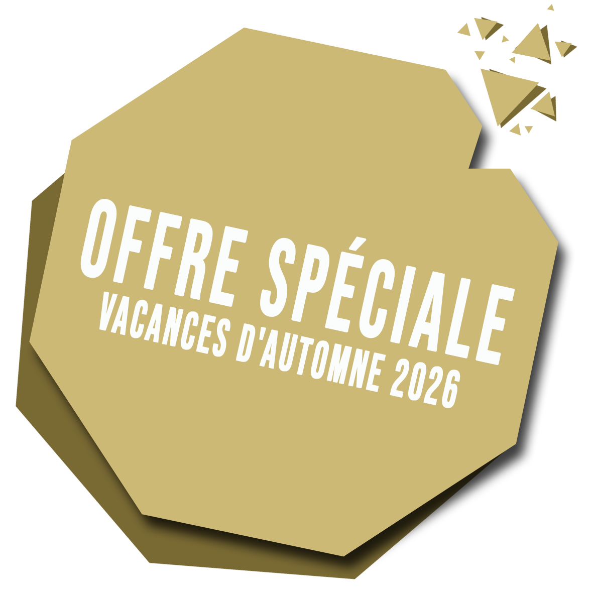 OFFRE SPÉCIALE AUTOMNE 2026
