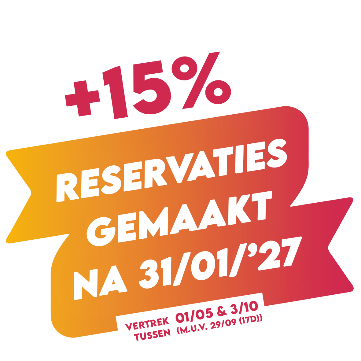 LBS +15% reservaties na 31/01/2027